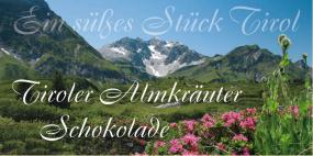 Tiroler Almkräuter-Schokolade